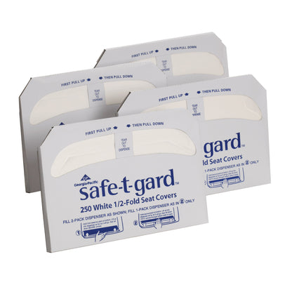 COVER, TOILET SEAT SAF-T-GUARD1/2-FOLD GEORGP
