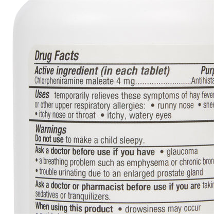 ALLERGY, TAB 4MG