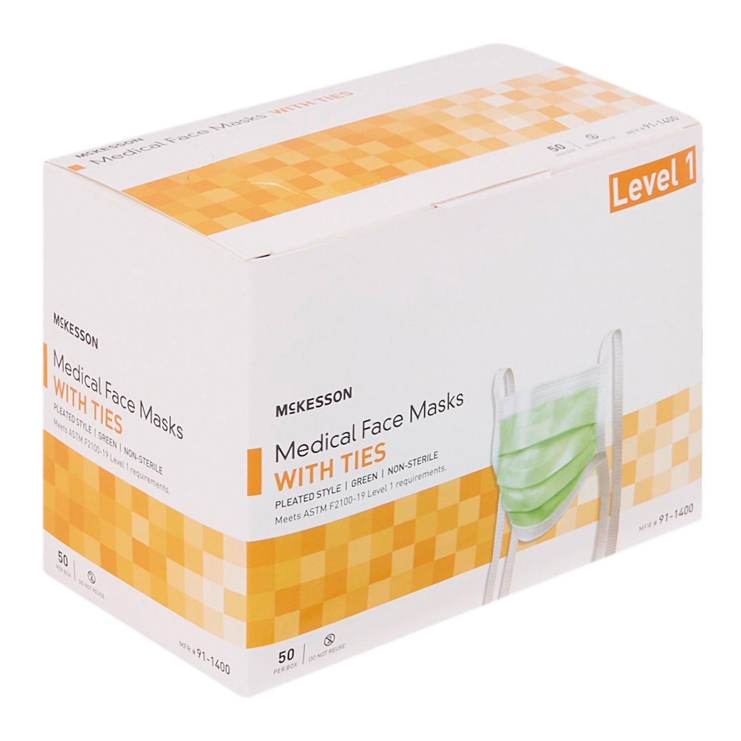 MASK, SURG TIES ASTM1 ANTIFOG