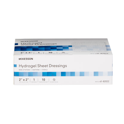 DRESSING, HYDROGEL SHEET STR LF 2X2