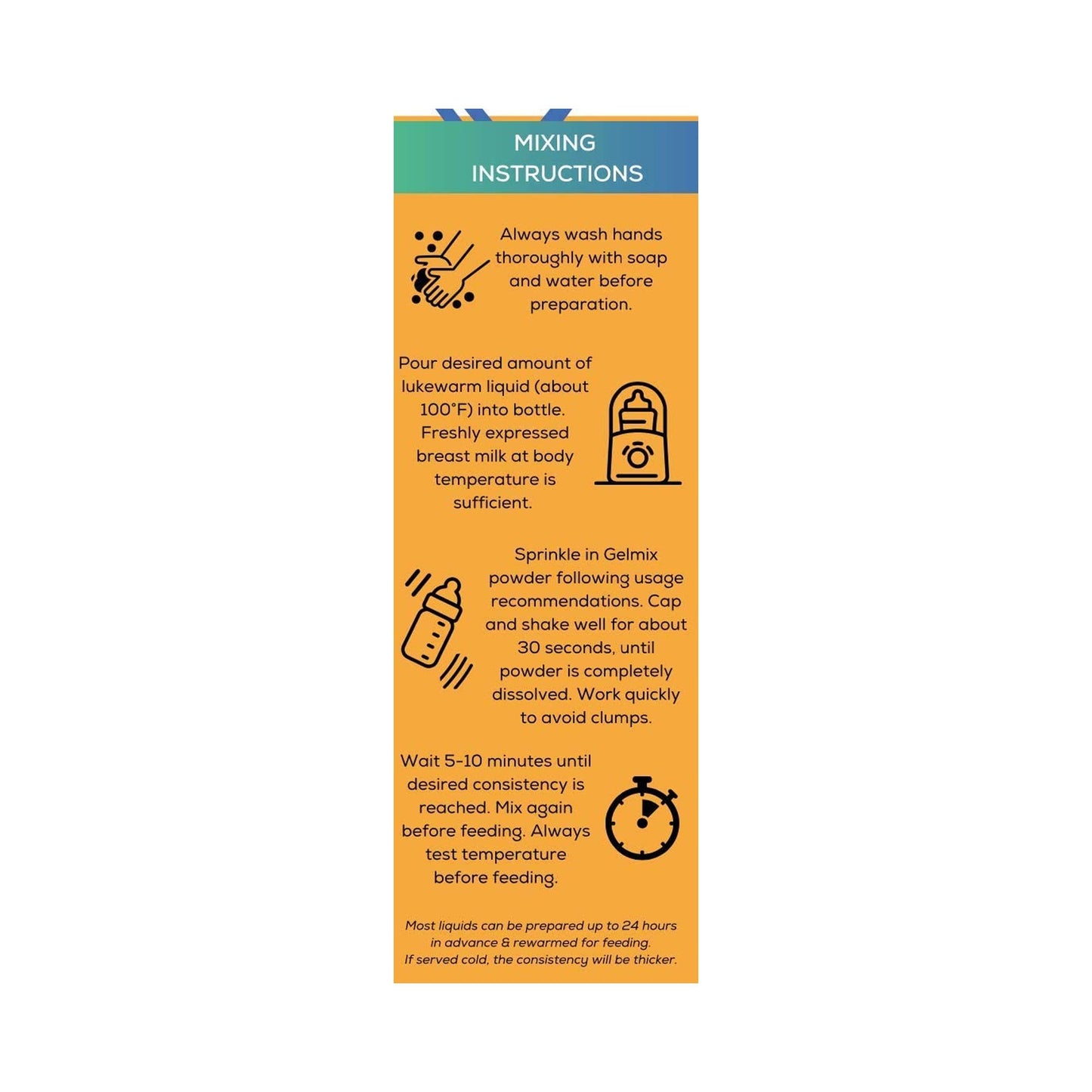 THICKENER, MILK ORGANIC GELMIXBREAST/FORM