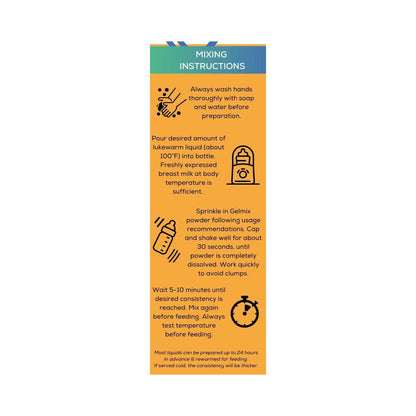 THICKENER, MILK ORGANIC GELMIXBREAST/FORM