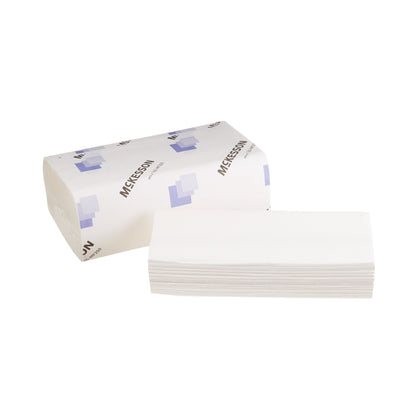 TOWEL, MULTI-FOLD 1PLY WHT 9.06X9.45"