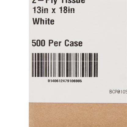 TOWEL, PRO 2PLY WHT 13X18