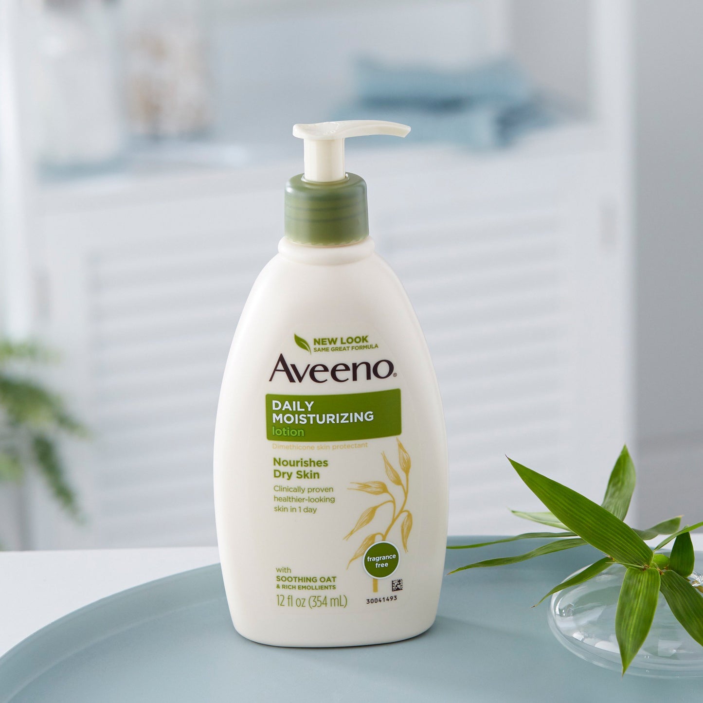 LOTION, AVEENO MOISTURE W/PUMP12OZ