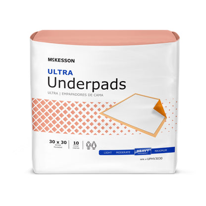UNDERPAD, HEAVY ABSRB 30X30
