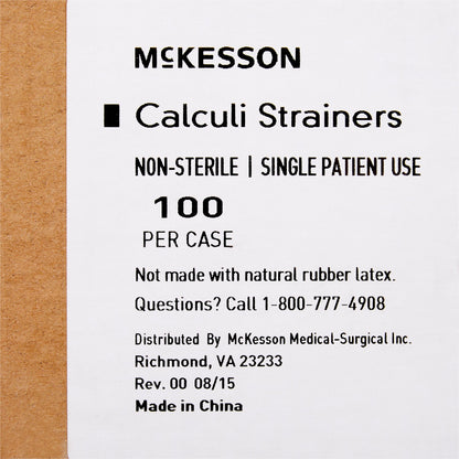 STRAINER, CALCULI LF