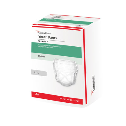 PANTS, CURITY YTH SLEEP LG/XLG 60-125LB