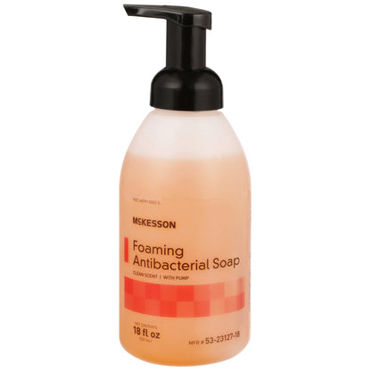 SOAP, MCKESSON FOAMING ANTIBBENZETHONIUM CHLORIDE 18OZ