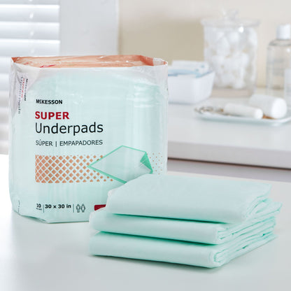 UNDERPAD, MODERATE ABSRB 30"X30"