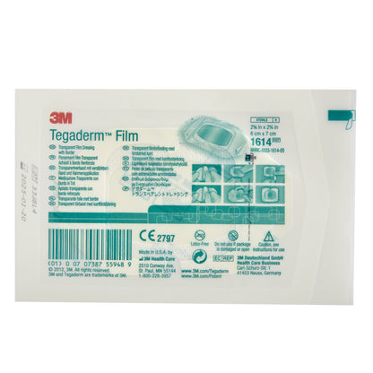 DRESSING, TEGADERM 2 3/8"X2 3/4"