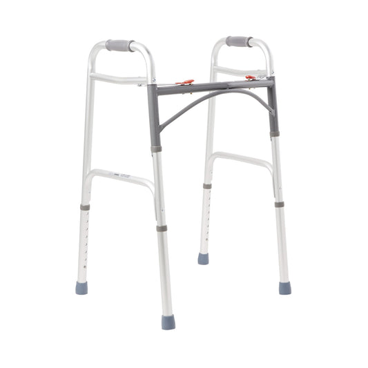 WALKER, DUAL FOLDING ADLT 350LBS