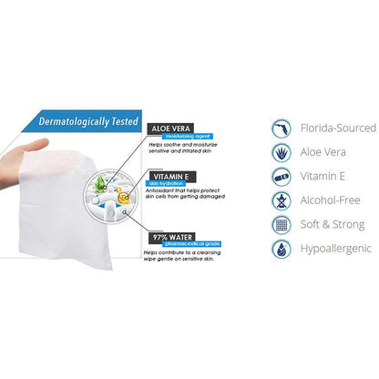 WIPE, CLEANSING INCONT ABENA PRE-MOISTENED