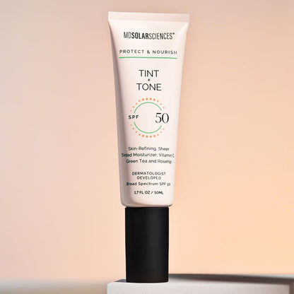 MOISTURIZER, TINT+TONE SPF50 1.7OZ