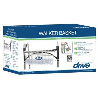 BASKET, W/TRA & CUP HOLDER F/1" FLDNG WALKER DRVMED