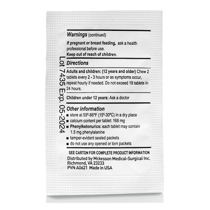 ANTACID, TAB CALCIUM CARBONATEMINT 420MG