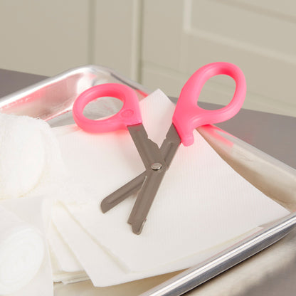 SCISSOR, PNK MEDICUT 7 1/4"