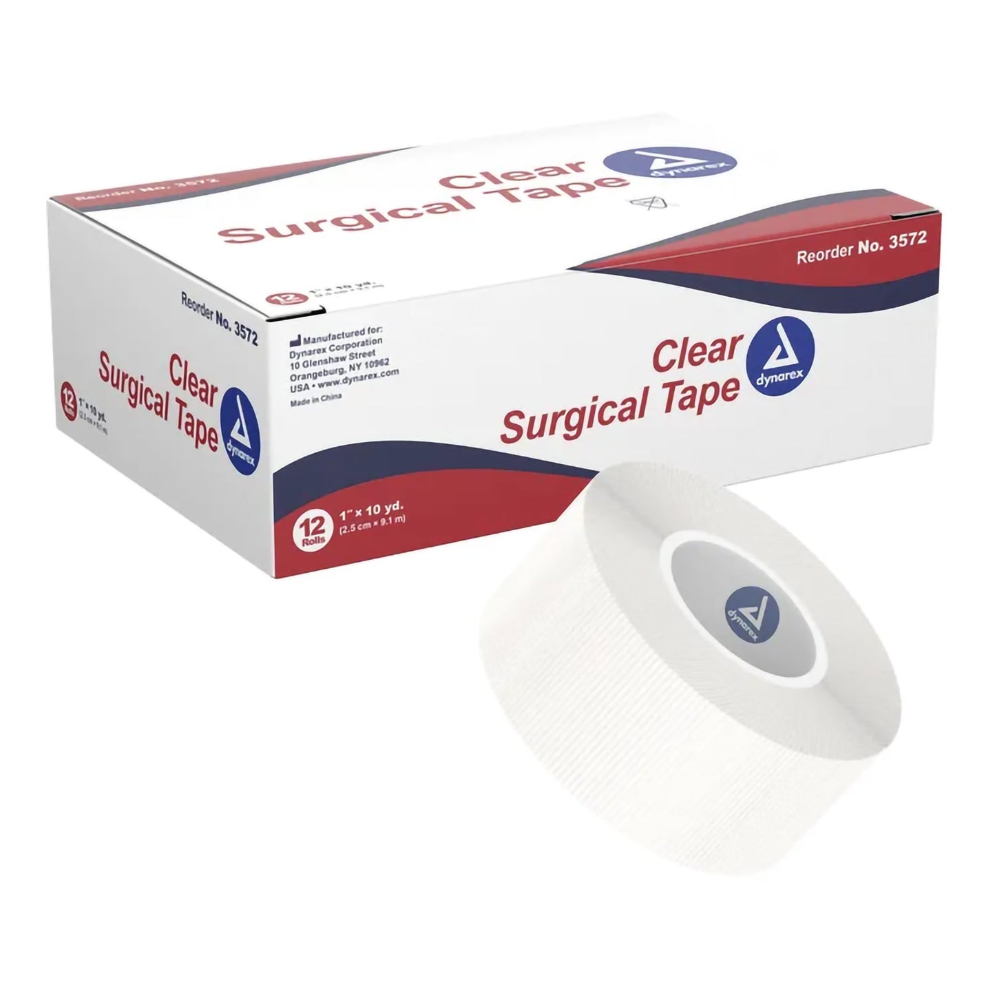 TAPE, SURG TRANSPARENT 1"X10'