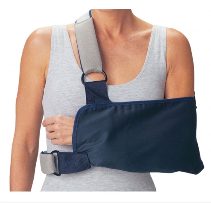 SHOULDER IMMOBILIZER, CTN/POLYW/FOAM STRAPS LG DJORTH