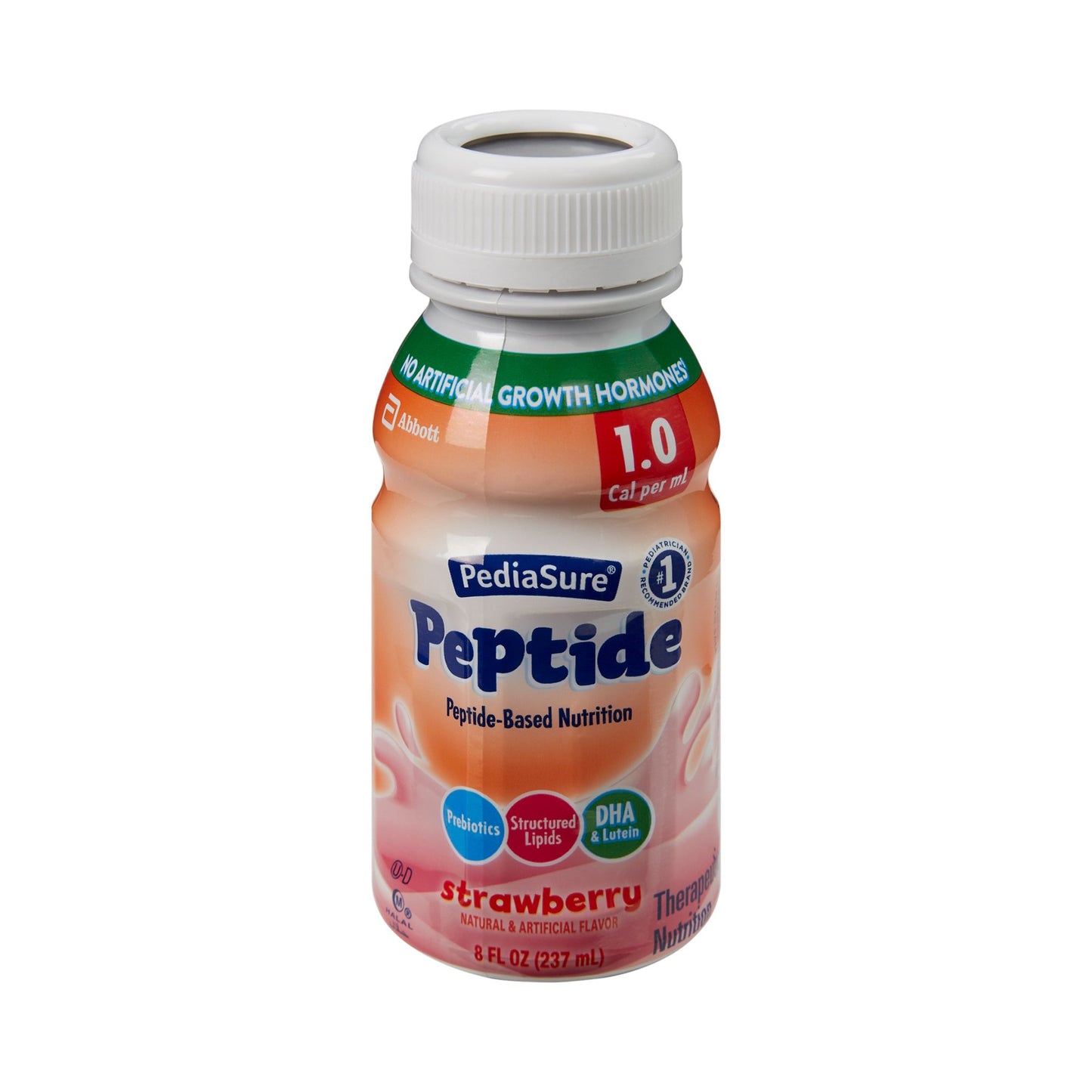 PEDIASURE, PEPTIDE STRWBERRY 1CAL 8OZ