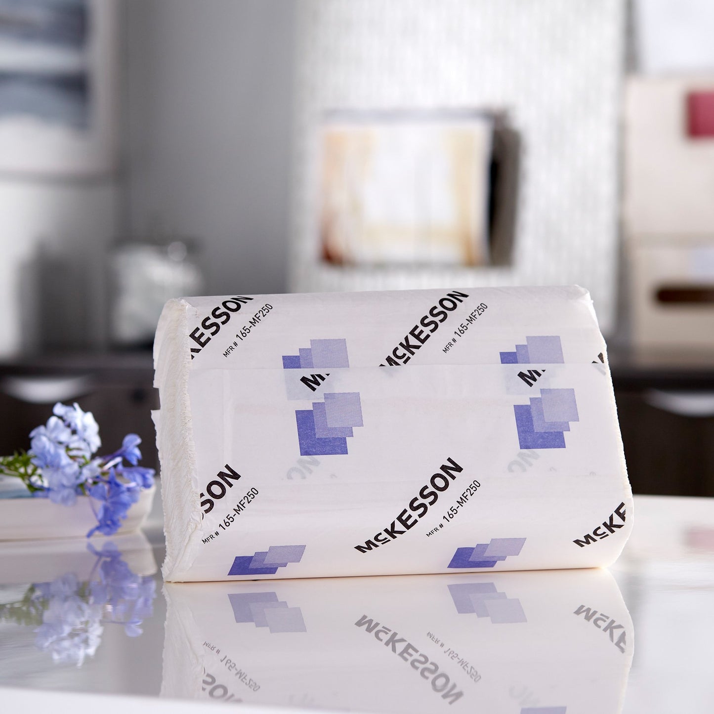 TOWEL, MULTI-FOLD 1PLY WHT 9.06X9.45"