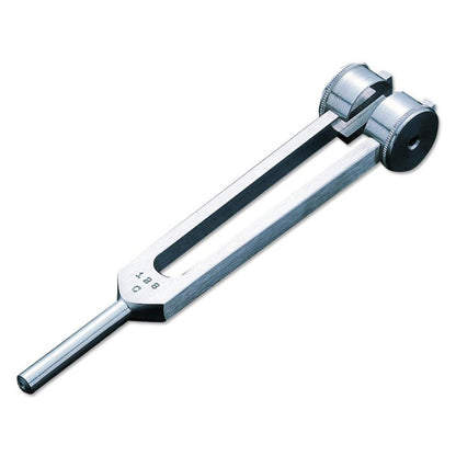 TUNING FORK, ALUMINUM C128 W/WT AMDIAG