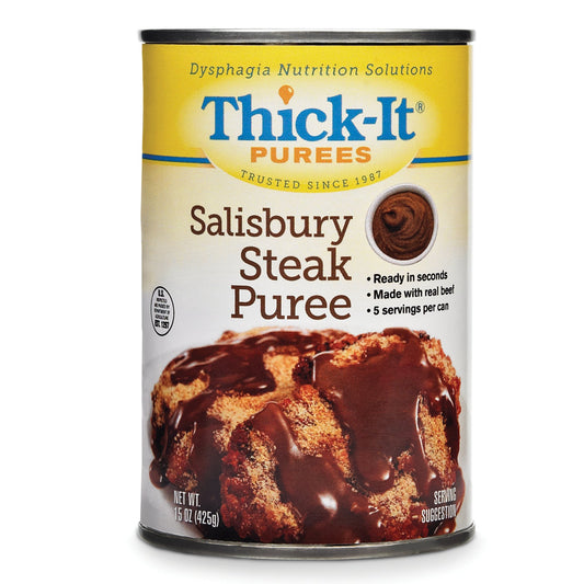 THICK-IT, PUREE SALISBURY STEAK 15OZ
