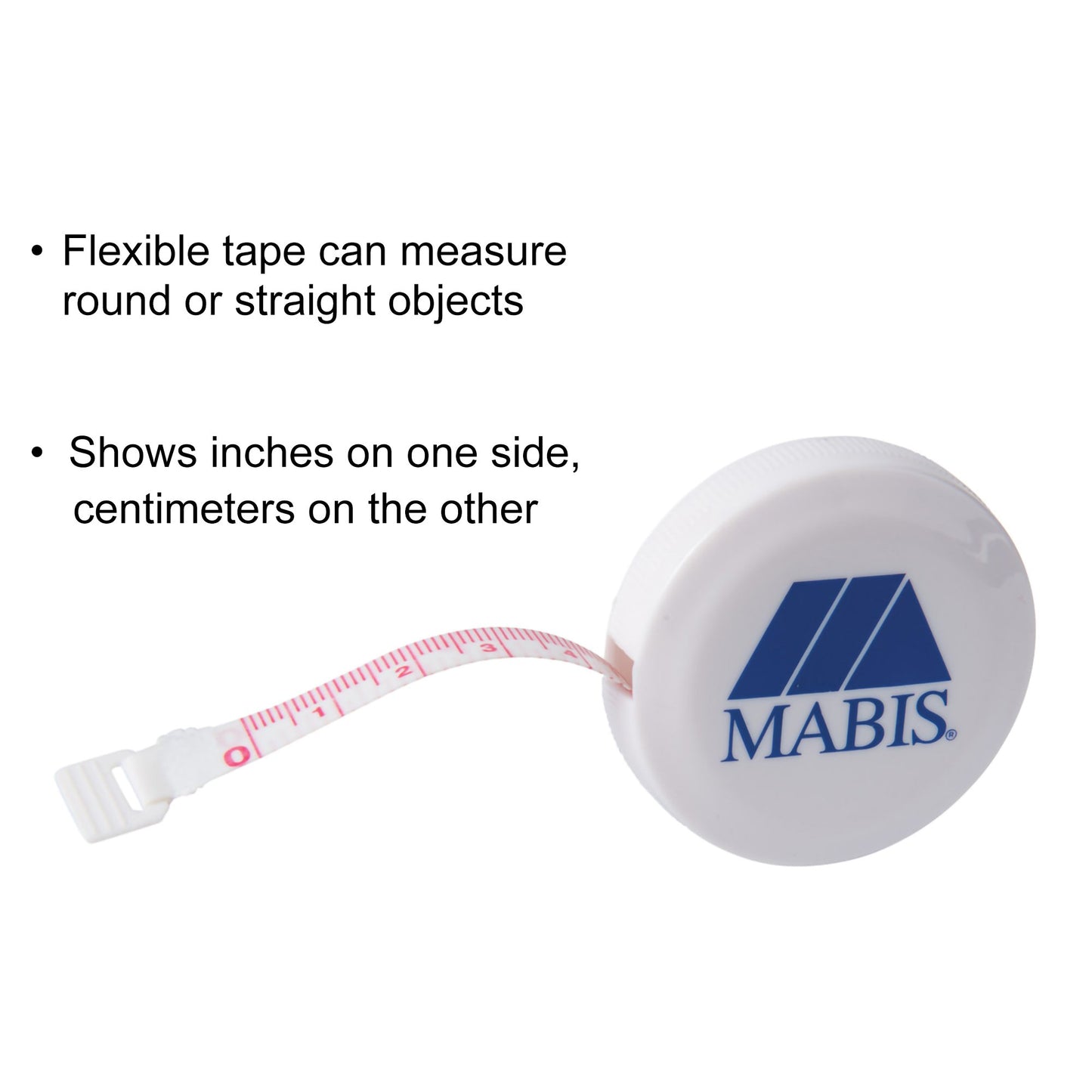 TAPE MEASURE, RETRACTABLE 1/4"X60" EA MABIS