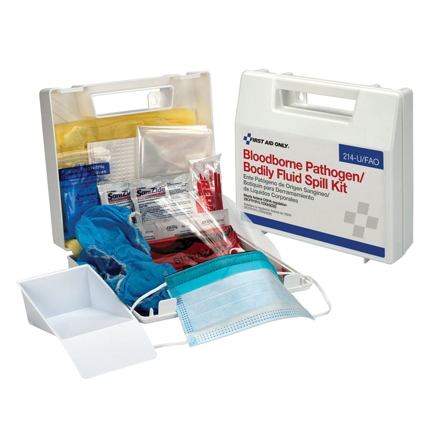 SPILL KIT, BODY FLUID & BBP 24PC