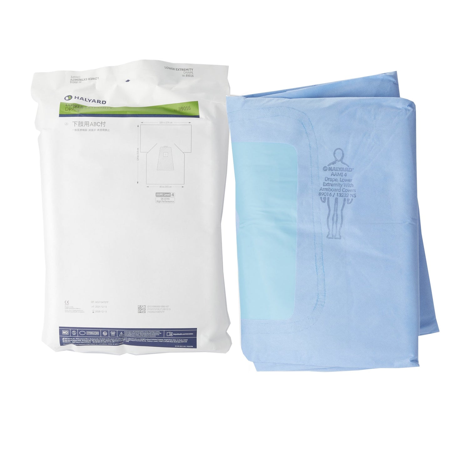 DRAPE, LOWER EXTREMITY W/ARMBRD