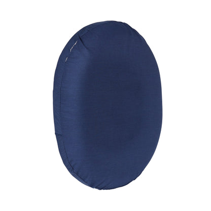 CUSHION, DONUT NAVY BLU 14"