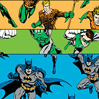 BANDAGE, ADH AQUAMAN/GRN LNTRN/BATMN 3X3/4'