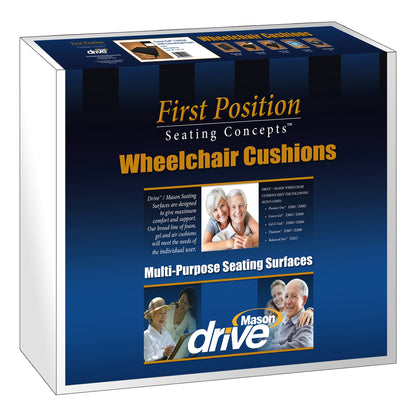 CUSHION, WHEELCHAIR PREMIER ONE 18X16X3"