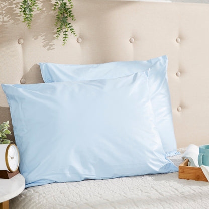 PILLOW, RUSBL MCRVNT XFULL BLU20X26"