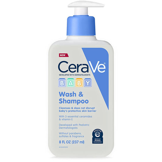 CERAVE, SHAMPOO/BODY BABY 8OZ