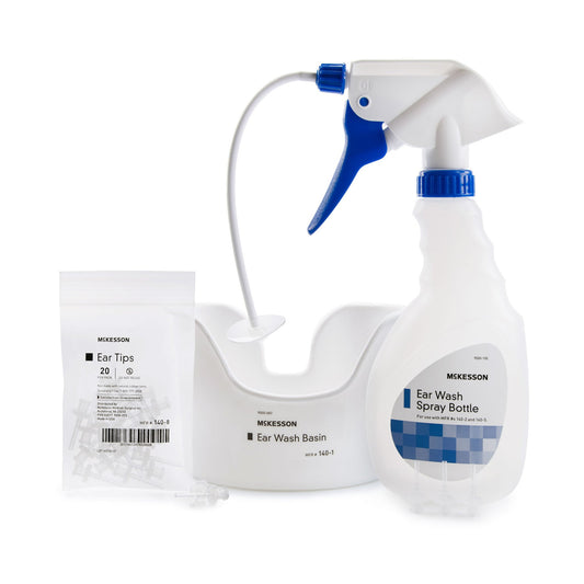 EAR WASH KIT, FLX TU/BASIN/20TIPS