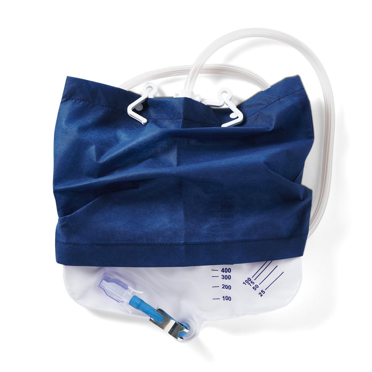 COVER, DRAIN BAG URINARY BLU