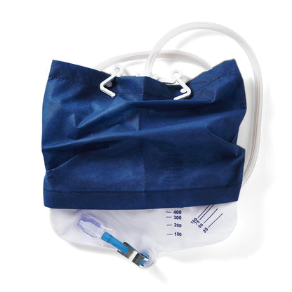 COVER, DRAIN BAG URINARY BLU