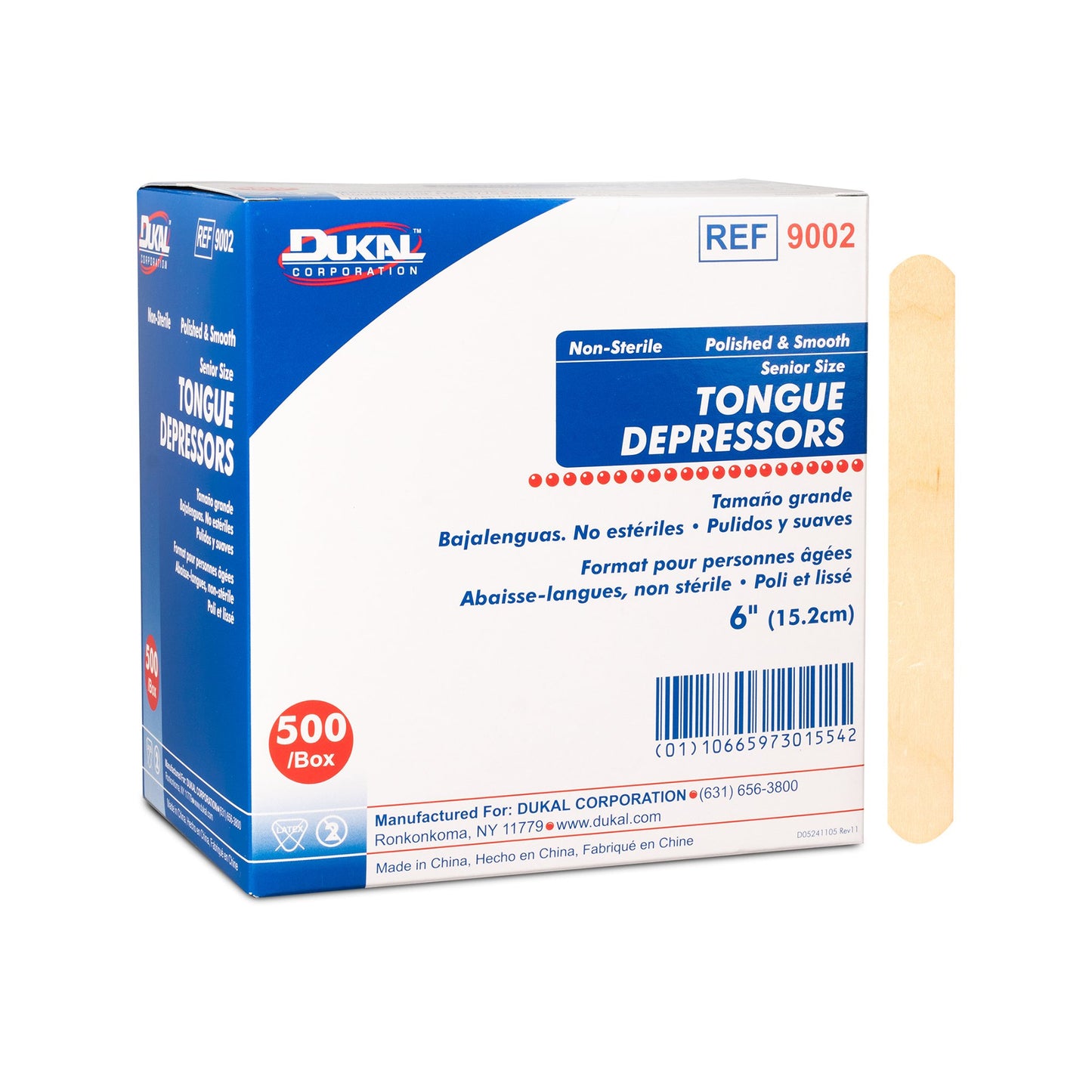DEPRESSOR, TONGUE N/S 6"