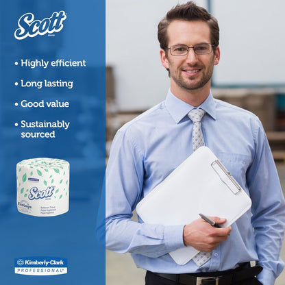 TISSUE, TOILET SCOTT 2PLY