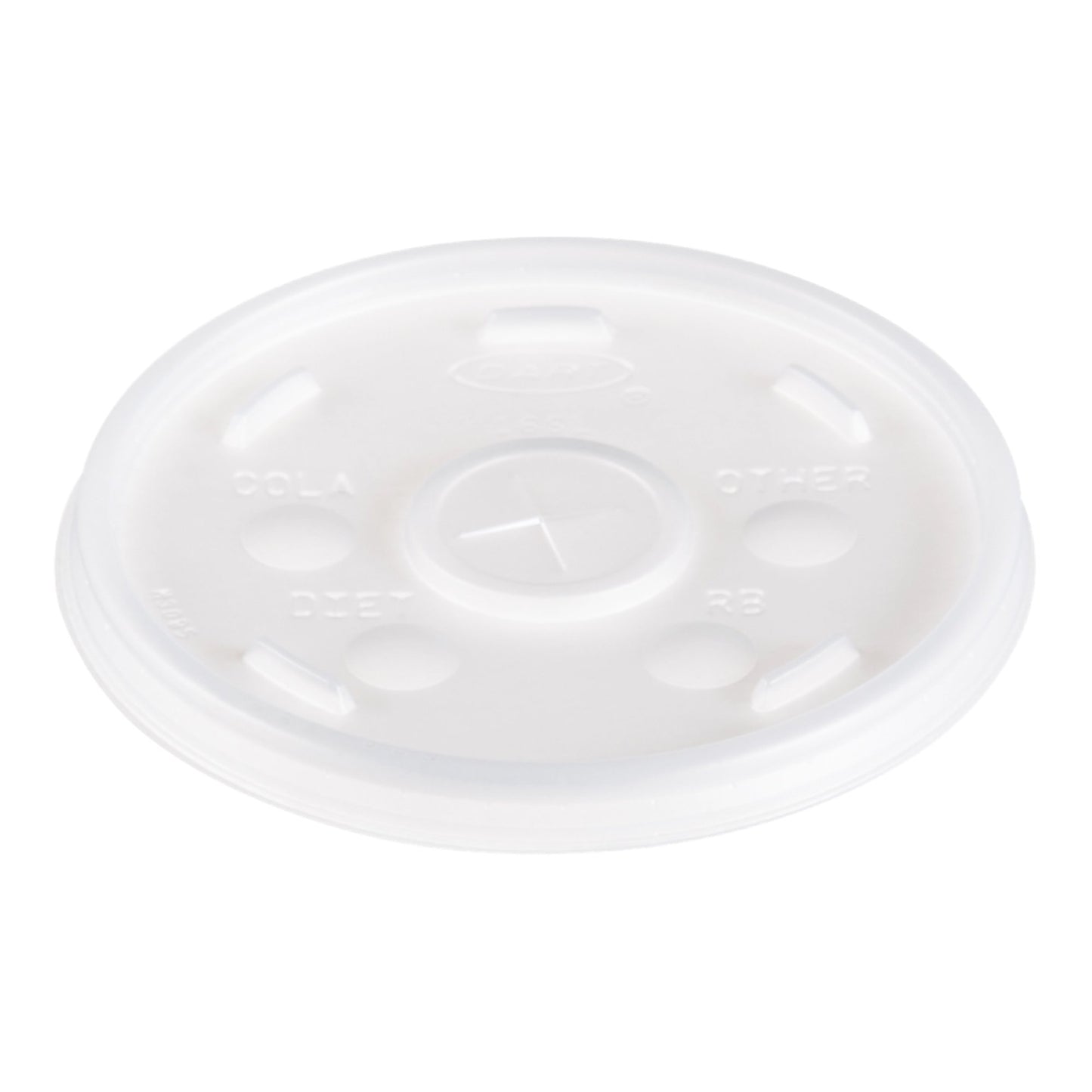 LID, STRAW SLOTTED F/FOAM CUP16/20OZ