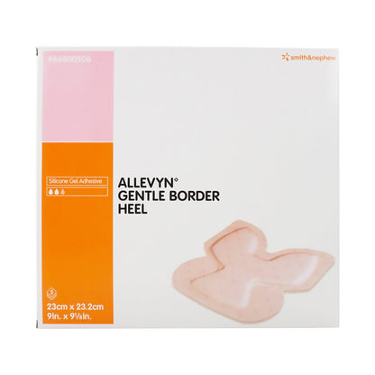 DRESSING, ALLEVYN GENTLE BORDER HEEL