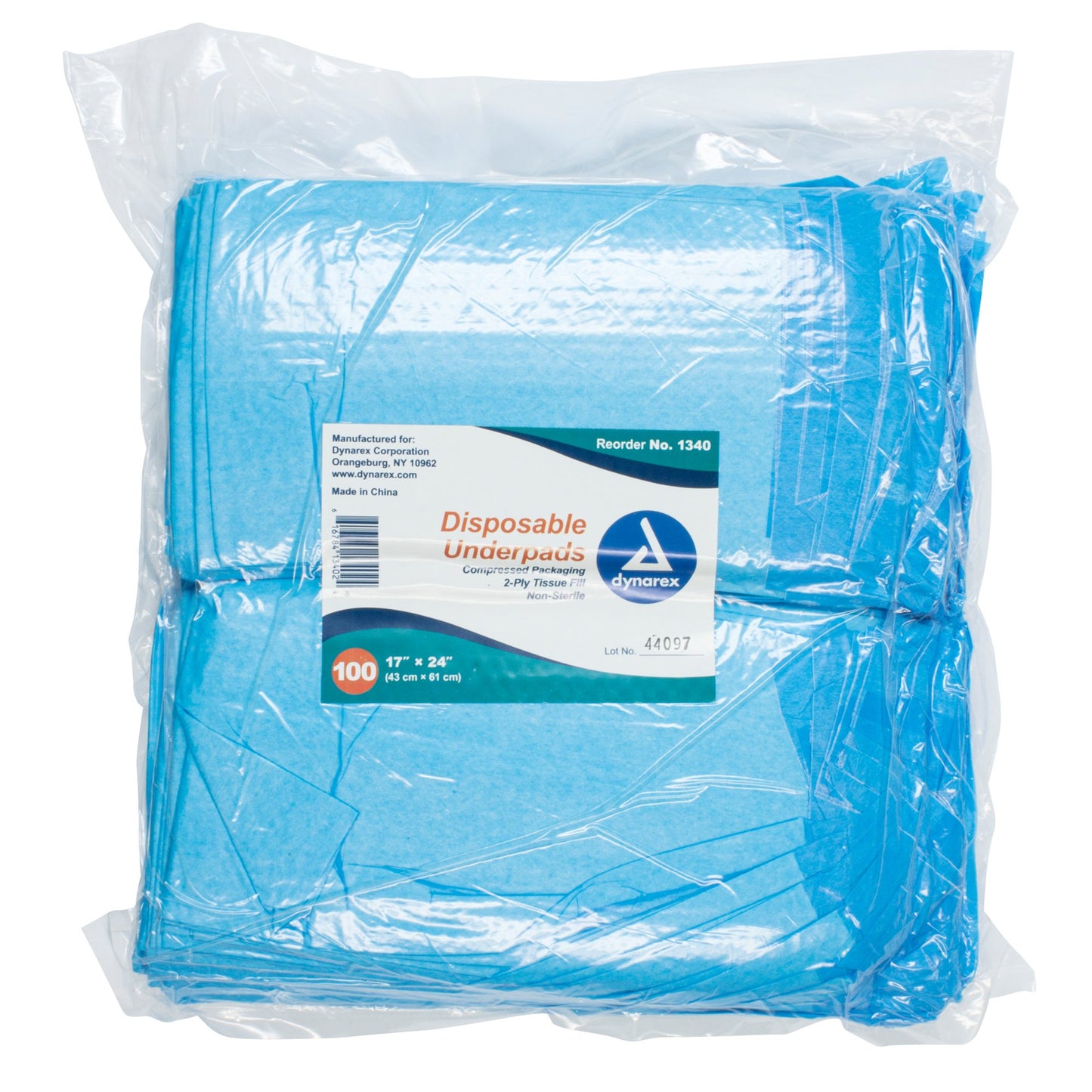 UNDERPAD, WTRPRF N/SKID 17"X24"