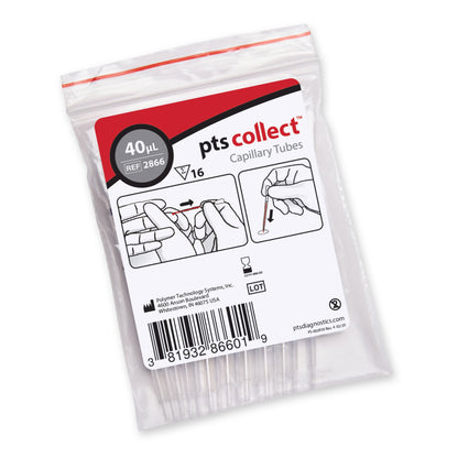 TUBE, CAPILLARY PLAIN BLK 40ULGLS