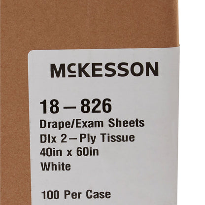 SHEET, DRAPE 2PLY WHT 40X60