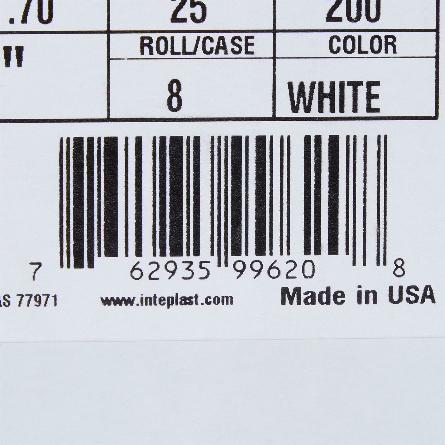 LINER, CAN WHT 0.70MIL 30"X36"30GL