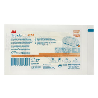 DRESSING, TEGADERM 4"X 2 3/4"