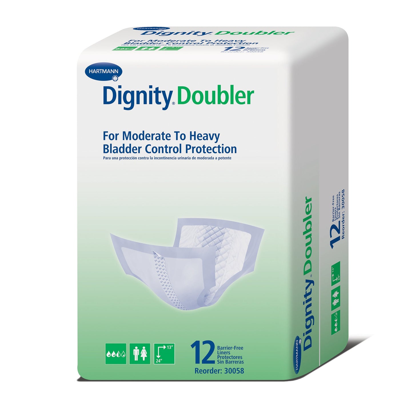 PAD, INCONT DIGNITY DBL X LG 13X24"