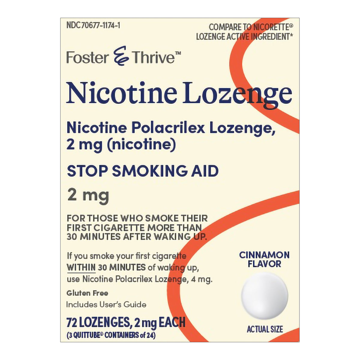 NICOTINE, LOZ FT SM CINNAMON 2MG