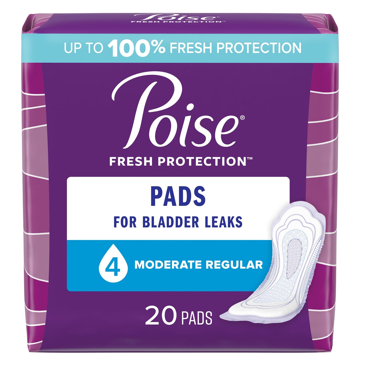 PAD, POISE MODERATE ABSORB
